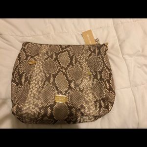 Michael Kors Hallie, leather embossed bag